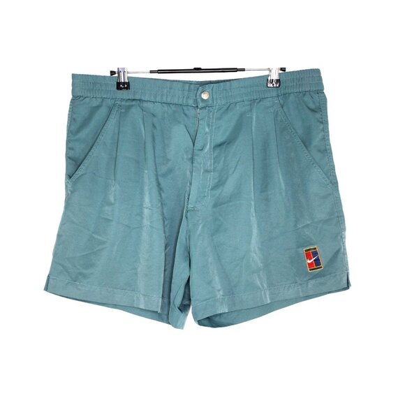 Vintage Nike Mens Medium 34 x 4.5 Challenge Court Andre Agassi Shorts M1052 - Picture 1 of 5